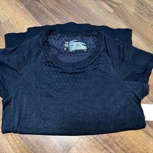 Zella Form Fitting Sweat Wicking Workout Top